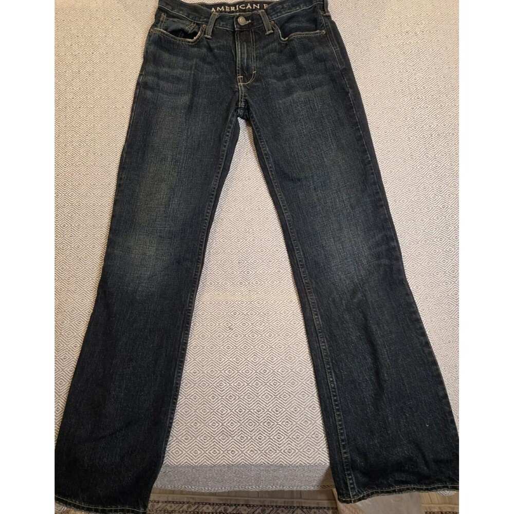 American Eagle Vintage Y2K Low Rise Bootcut Jeans Dark Wash Women’s 30x34